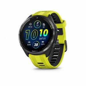 GARMIN Forerunner® 970 Titanium con cassa whitestone