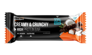 CREAMY & CRUNCHY - Fondente e Cocco - box da 24 pz - ETHIC SPORT