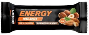 ENERGY LONG RACES - box da 30 pz NOCCIOLE/MANDORLE ETHIC SPORT